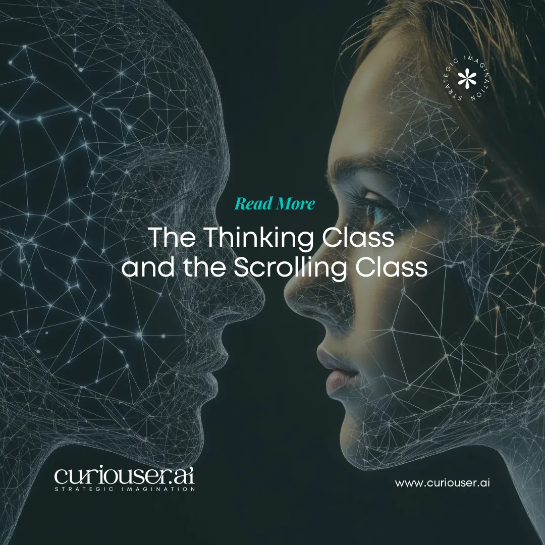 The Thinking Class and the Scrolling Class