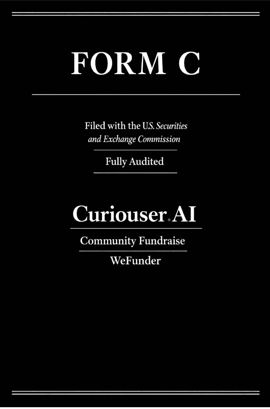 Curiouser.AI has officially kicked off a community fundraising effort.